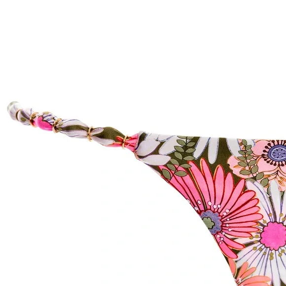 Agua Bendita Floral Bikini Set - Multicolor - Picture 3 of 8
